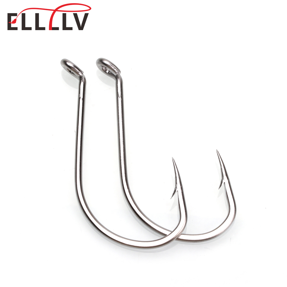Fishing Hook Assortment - Elllv 스테인레스 스틸 문어 후크, 바닷물