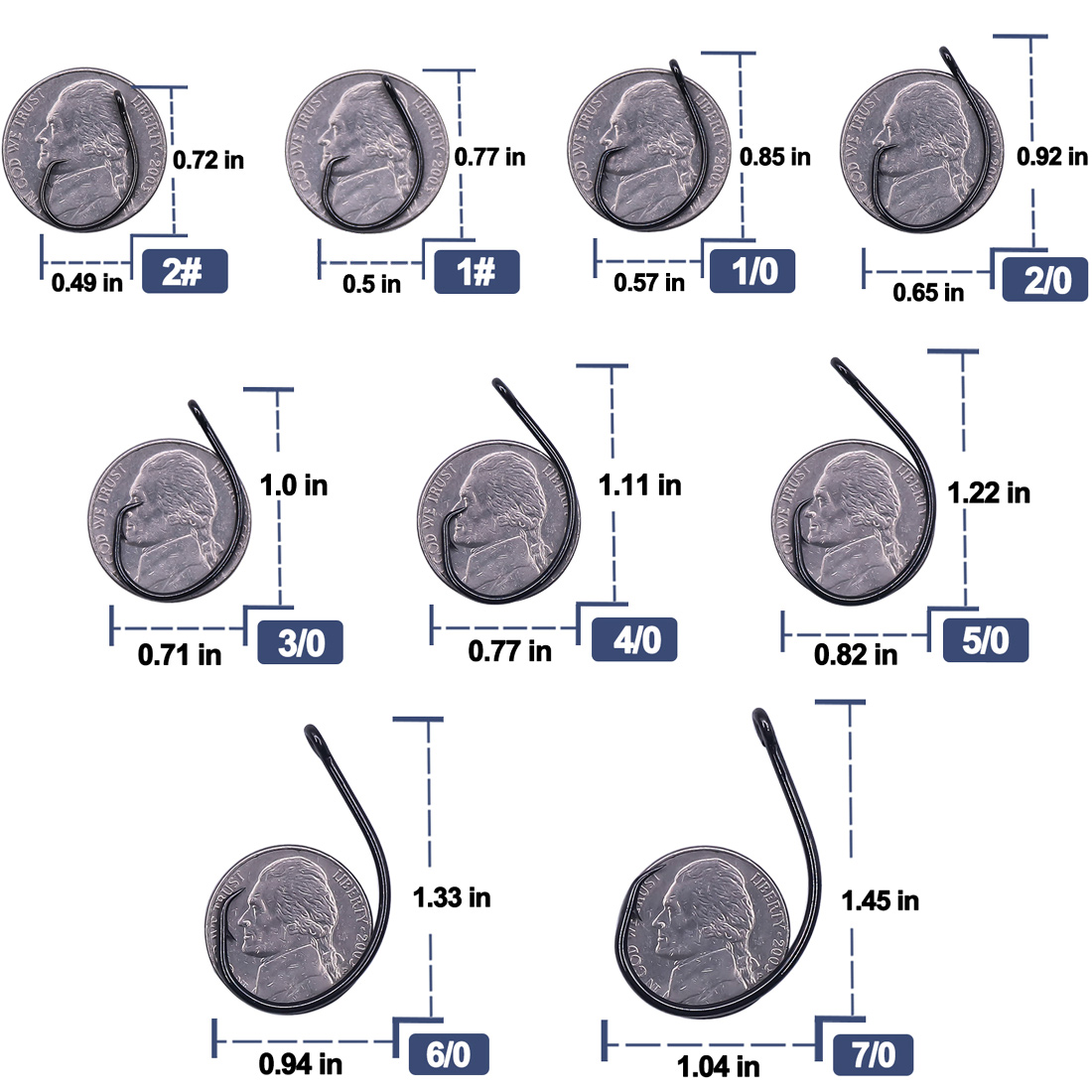 9KM 25-50개입 인라인 와이드 갭 서클 훅, 비오 - Fishing Hook Offset 리뷰 및 가격