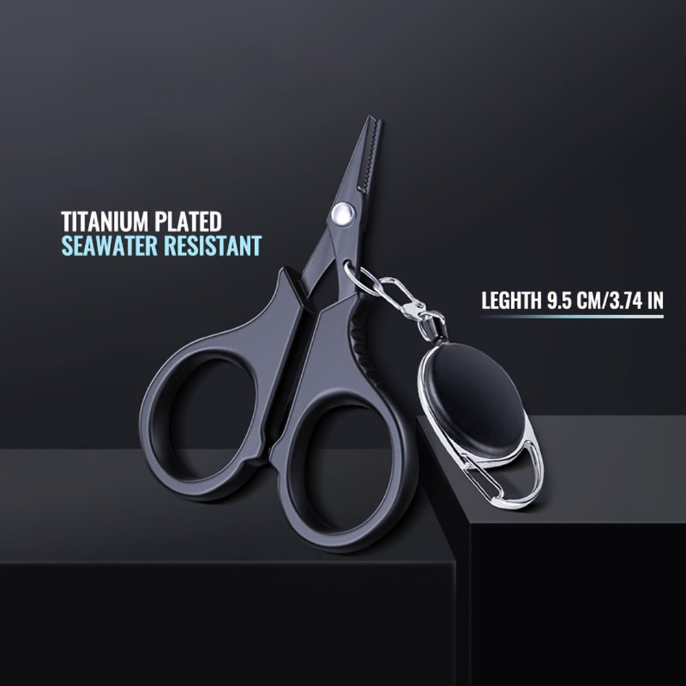 티타늄 코팅 스테인리스 스틸 낚시 가위 플라이어 PE  - Fishing Hook Remover 리뷰 및 가격